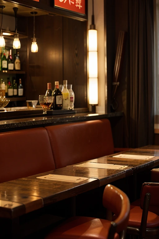 five star restaurants bar with japanese theme,