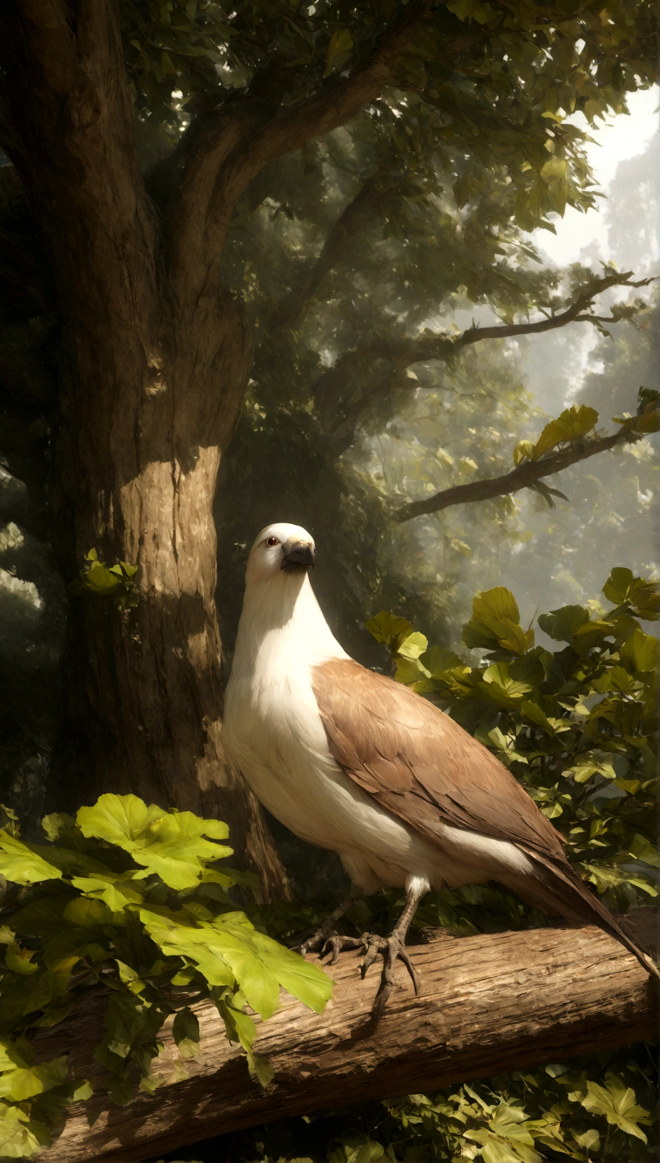 The Forbes Diamond Bird in the Tree is the protagonist of a natural and realistic rendering, fotorrealista altamente detalhado, Render the background, Arte conceptual fotorrealista, hyperreal rendering, red realistic 3 d render, Bird Society, photorealistic image, fotorrealista altamente detalhado, hyper realistic detailed rendering, Realistic detailed images,  super detailed render, high quality rendering