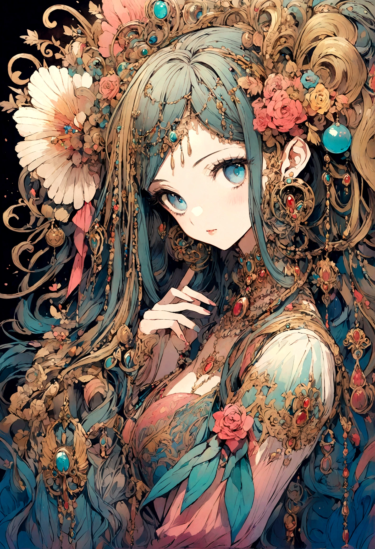 illustration of Cleopatra beauty salon chain
