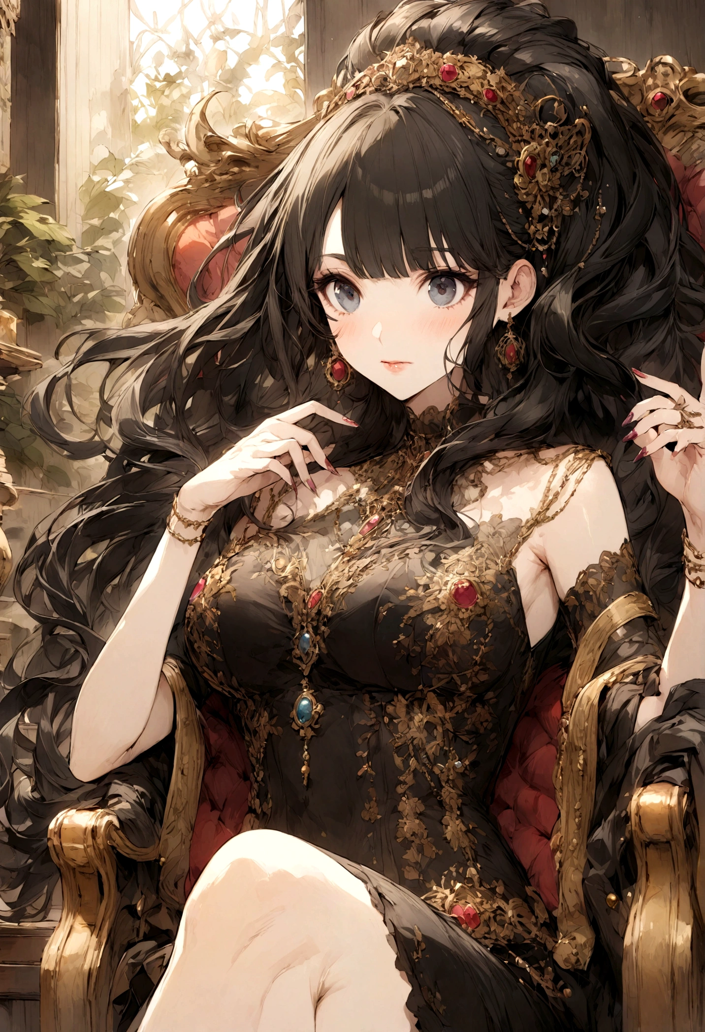 illustration of Cleopatra beauty salon chain
