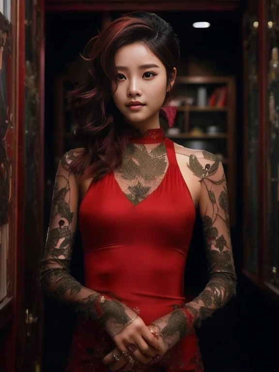 ภาพระยะใกล้ของผู้หญิงponytail, Korean symmetrical face, Woman wearing a volleyball shirt Expensive silk, dark black, Thai anime girl, Chest size 36 inches, beautiful south ponytail,) long, Flowing hair, ponytail, beautiful young, bright and sparkling, beautiful south korean women, Tzuyu from two times, Jae Yeon Nam, Lee Ji Eun, Lee Ji-eun, wan's Korean face is so cute, Korean girl, cute korean stars, หญิงKorean girlที่สวยงาม, หญิงKorean girlที่งดงาม, Cute young Korean face, Hwang Se-is, Park from minutes
