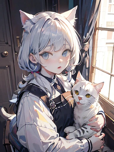Cat、Catを持つ少女、Catを抱く少女