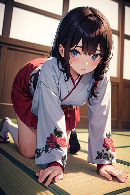 girl Tattoo Japanese clothing high resolution On all fours