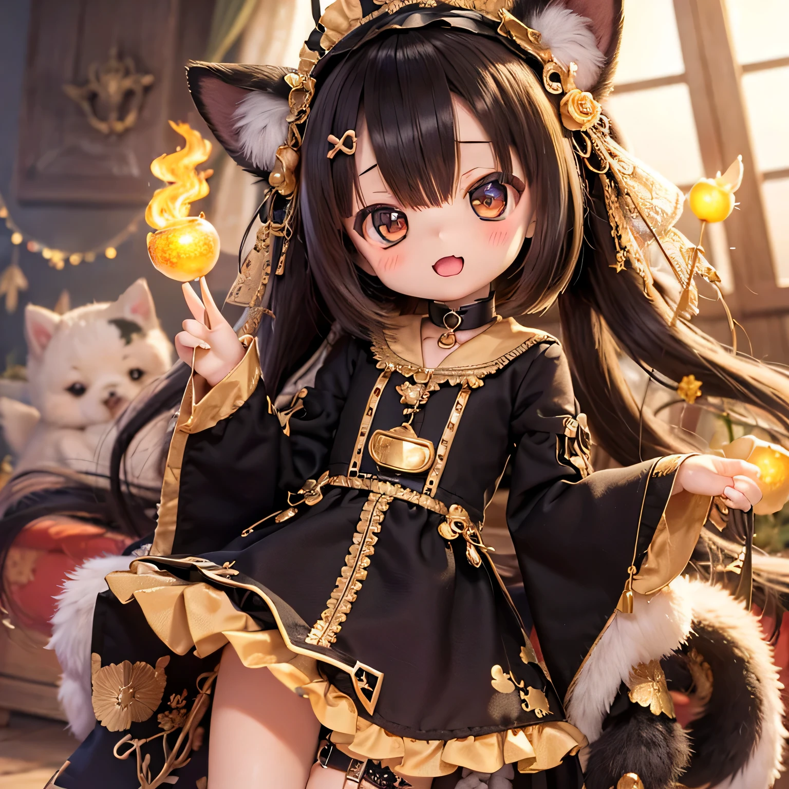 shiba inu girls chibi run
