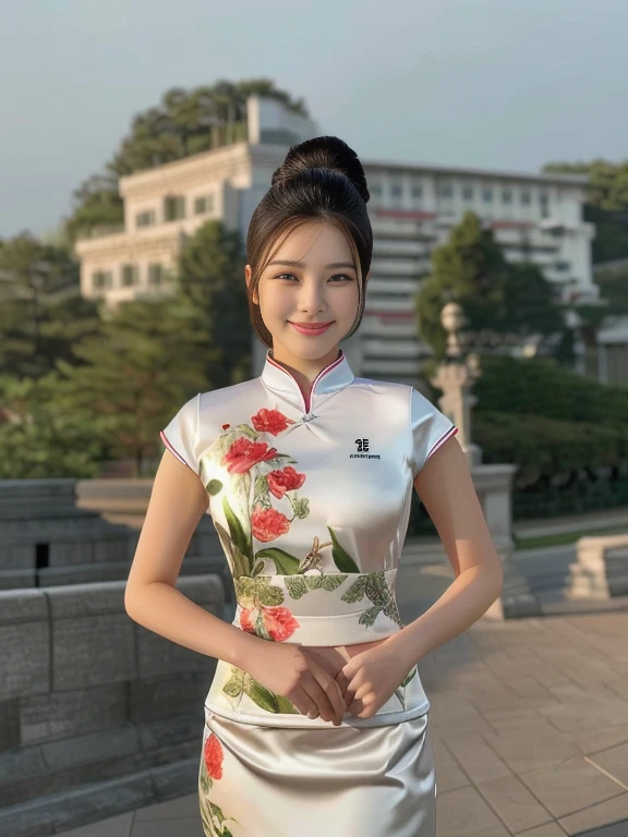 ภาพระยะใกล้ของผู้หญิงponytail, Korean symmetrical face, Woman wearing a volleyball shirt Expensive silk, dark black, Thai anime girl, Chest size 36 inches, beautiful south ponytail,) long, Flowing hair, ponytail, beautiful young, bright and sparkling, beautiful south korean women, Tzuyu from two times, Jae Yeon Nam, Lee Ji Eun, Lee Ji-eun, wan's Korean face is so cute, Korean girl, cute korean stars, หญิงKorean girlที่สวยงาม, หญิงKorean girlที่งดงาม, Cute young Korean face, Hwang Se-is, Park from minutes
