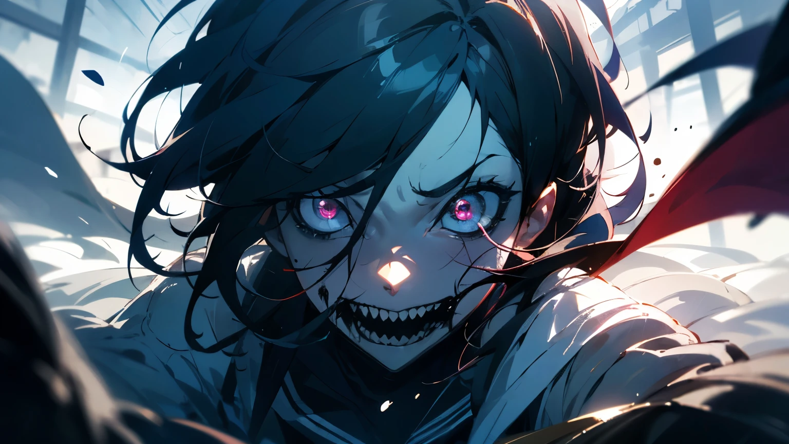 ((melhor qualidade)), ((super hdr)), ((4k)), ((horror anime girl)), ((horror girl))