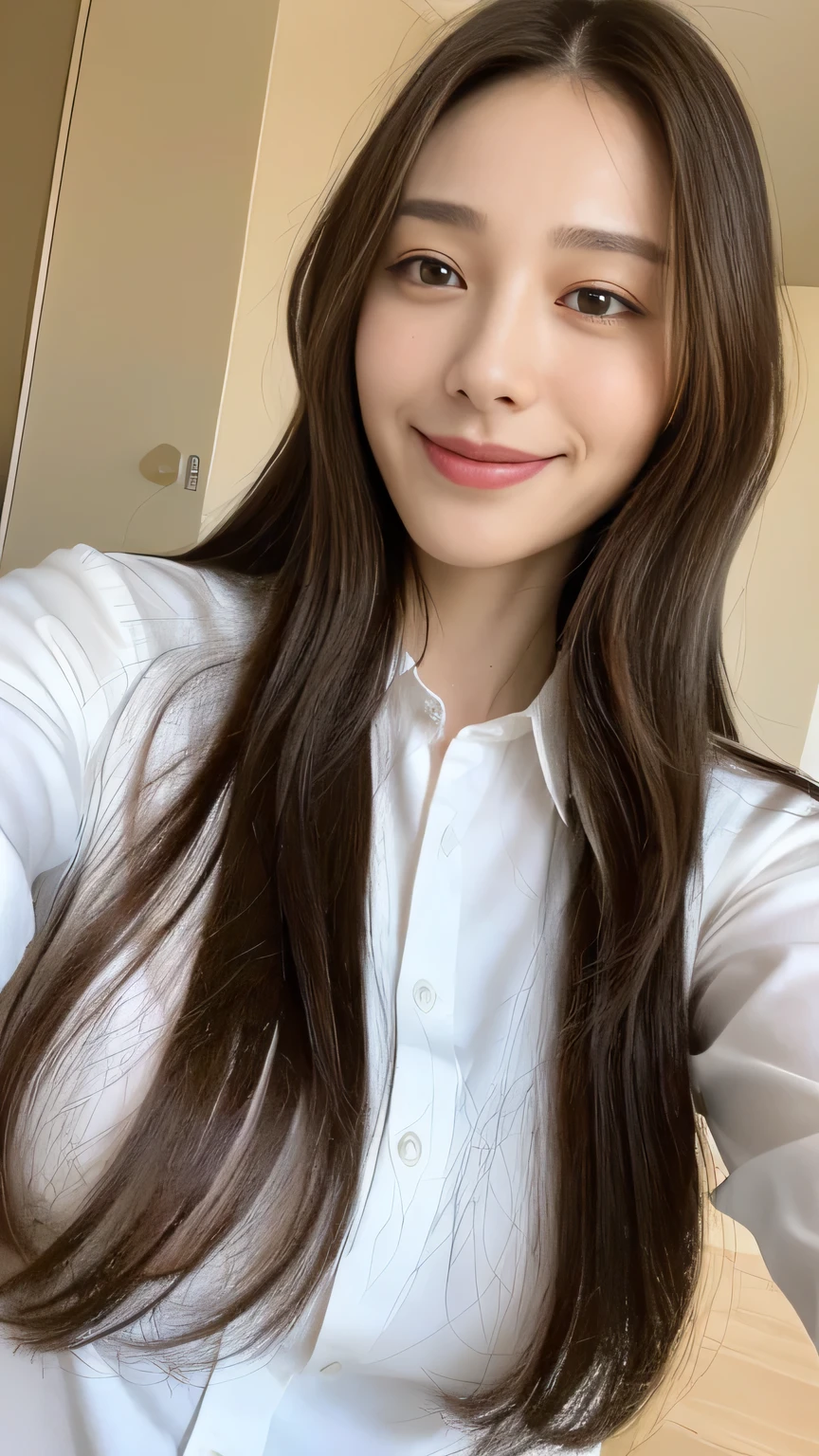 seed:2020674263.((Full body angle:1.1)).((highest quality, 8K, masterpiece:1.3)), ((from below:1.1)).concentrated:1.2, Perfect body beauty:1.4, Hips:1.2, ((Delicate Hair)), (Colorful button-through crop shirt :1.1) , ((highest quality、8K、masterpiece:1.3))、1 Girl、A sloppy smile、Esbian all over、Slim face、Big Boobs、Beautiful woman、(Dark Brown Hair)、Long Hair、1.1、Flickering Valley、Detailed eyes、double eyelid、Blurred Background、超Slim face、Smile、Looking down、stroll、