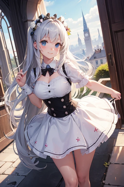 ruined church,Pilot in a wedding dress,Wedding,destruction,Mobile weapons,smile,realistic,{perfection},{perfectionな顔},{{Super detailed}},{{masterpiece}},{{high quality}}