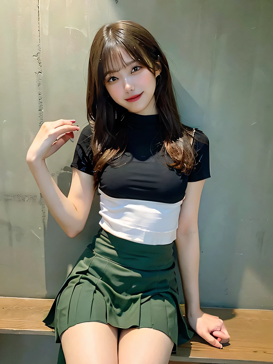 Cute Girls、Idol、sexy、mini skirt、Lie