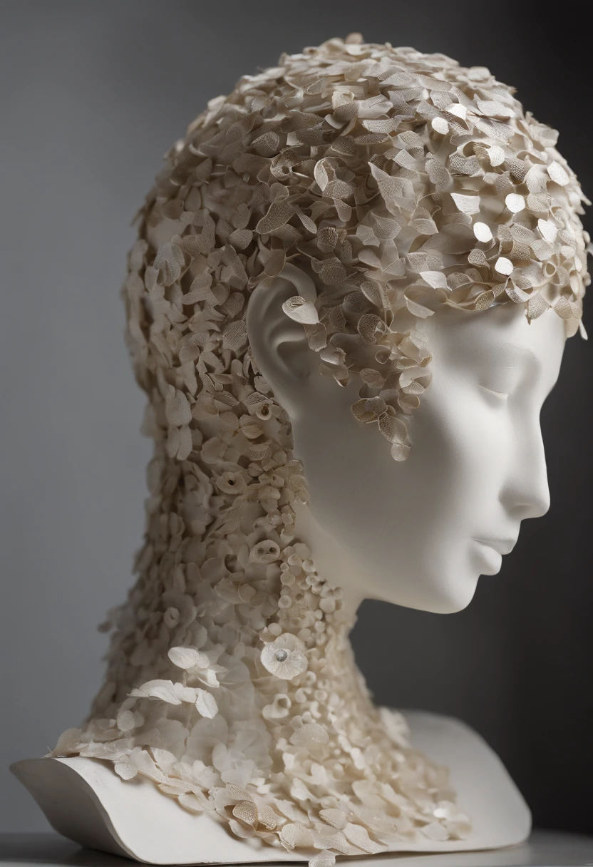Photo of a humanoid artificial intelligence with natural skin, long, flow, and thick hair, Sharp eyes, Thin and upturned nose, Lip Plumpness, Hourglass figure, Typical clothes and makeup, Intricate details, energetic, vivid, epic, Smooth, Movie, 4k, Backlight, and deep depth of field