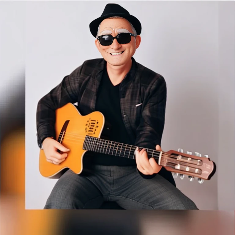 middle-aged man smiling, wearing glasses and hat