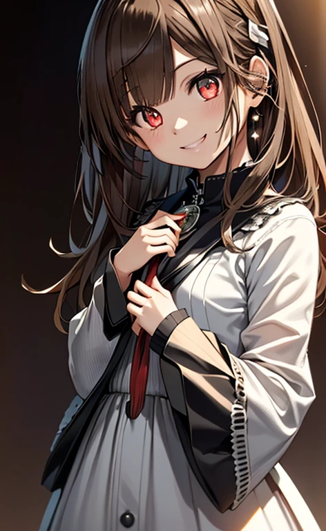 (((巨作))),(((best-quality))),((A highly detailed)),(illustration),((NextRecomplete, delicate and beautiful)),Dynamic Angel,floating,(Beautiful detailsEyes),(Detailed light),1girl, 独奏,simple backround, cowboy shot,angry,(Blood on the face:1.5),(scar:1.2), chibi