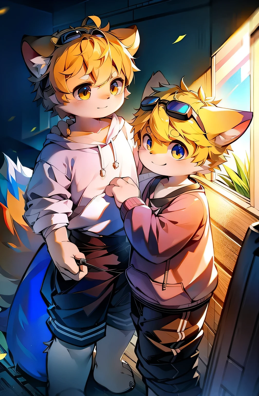 Fluffy tail