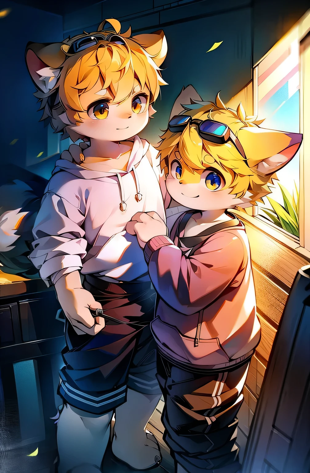 Fluffy tail