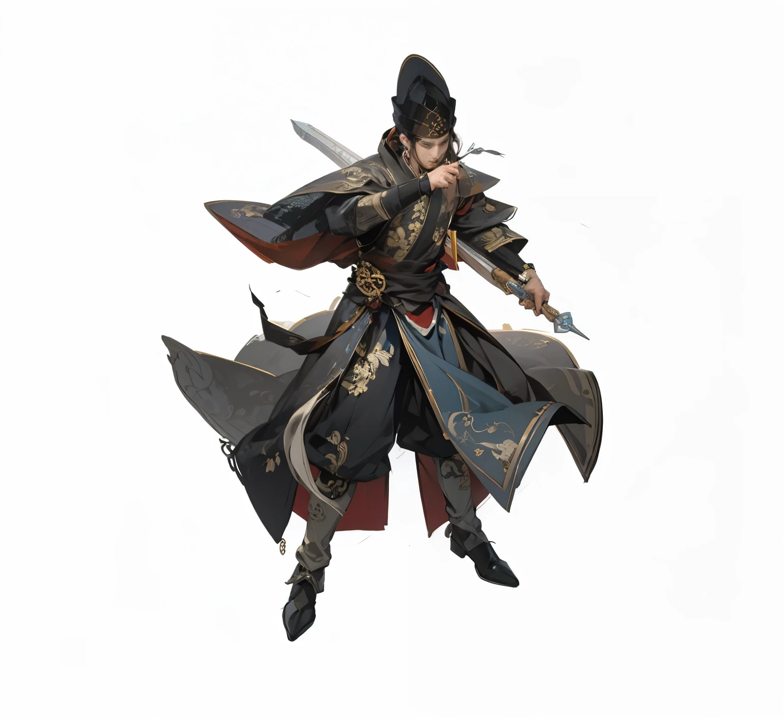 high quality, ,Meticulous portrayal,Clear structure,Clear structure的,Precise construction,,Flying fish suit,Chinese style clothing,Stylish cut,Head down,Wiping the corner of mouth,Refinement