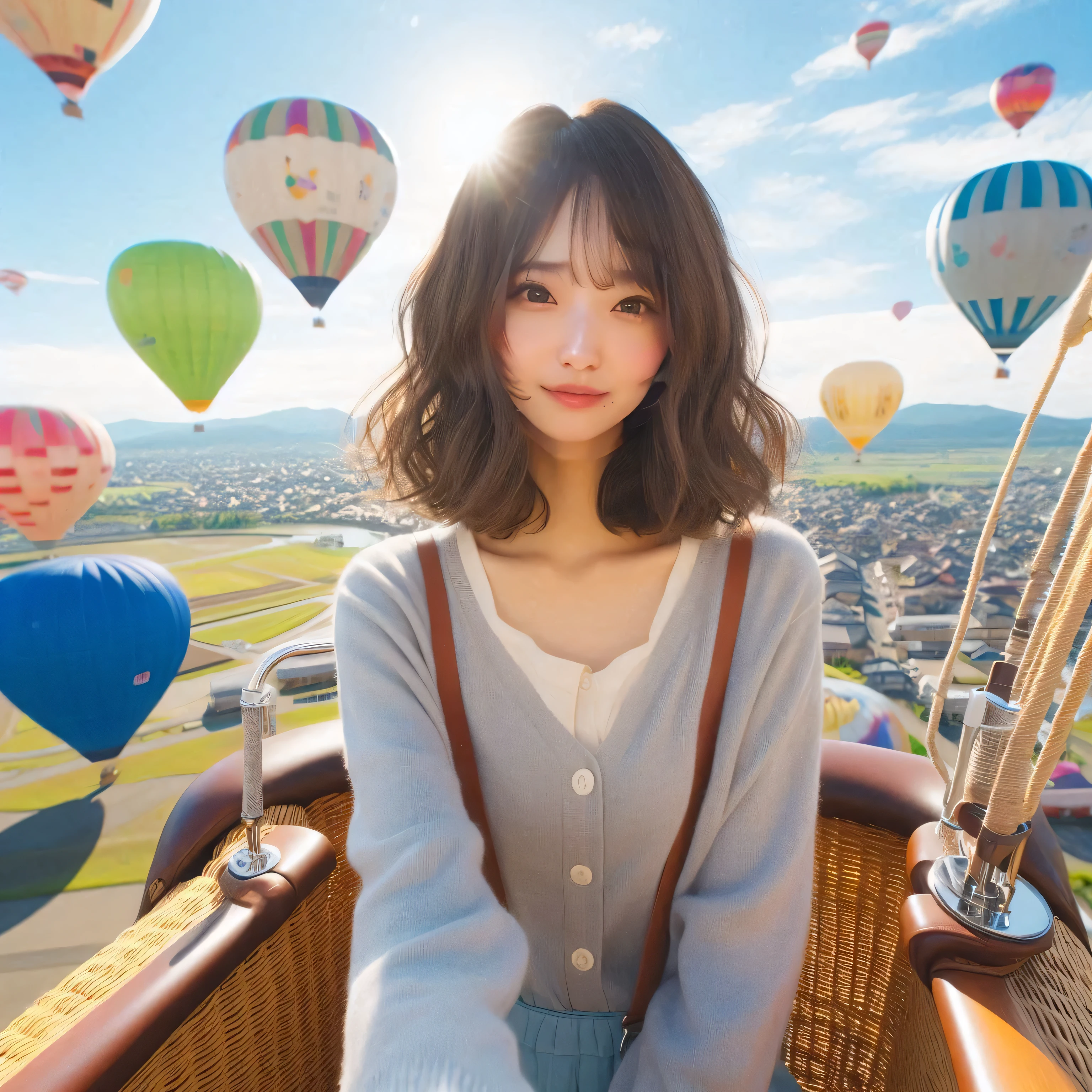 (Best Quality:1.2), (beautiful details:1.2), (bare face:1.4), (looking at viewer:1.4), ((black eyes:1.4)), (smile:0.4), (full body:1.4)