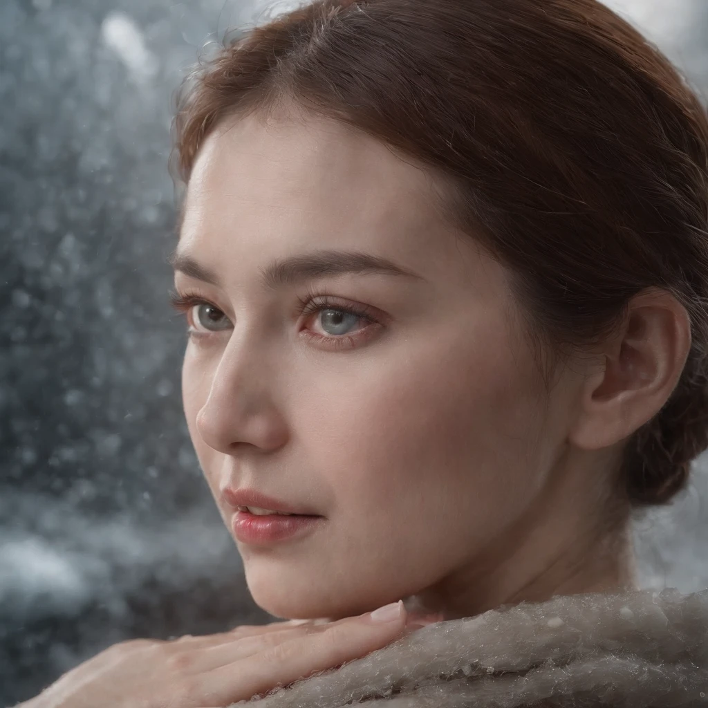 1 beautiful young woman in Manchukuo, 1941, frozen in thick rigid ice in a laboratory chamber, lying down shivering in fear, tears in her eyes, mouth opened, encased in ice, Unit 731 Harbin, Manchuria, China, best quality, 4k, 8k, highres, masterpiece, ultra-detailed, realistic, photorealistic, photo-realistic, HDR, UHD, studio lighting, ultra-fine painting, sharp focus, physically-based rendering, extreme detail description, professional, vivid colors, bokeh, horror, photography