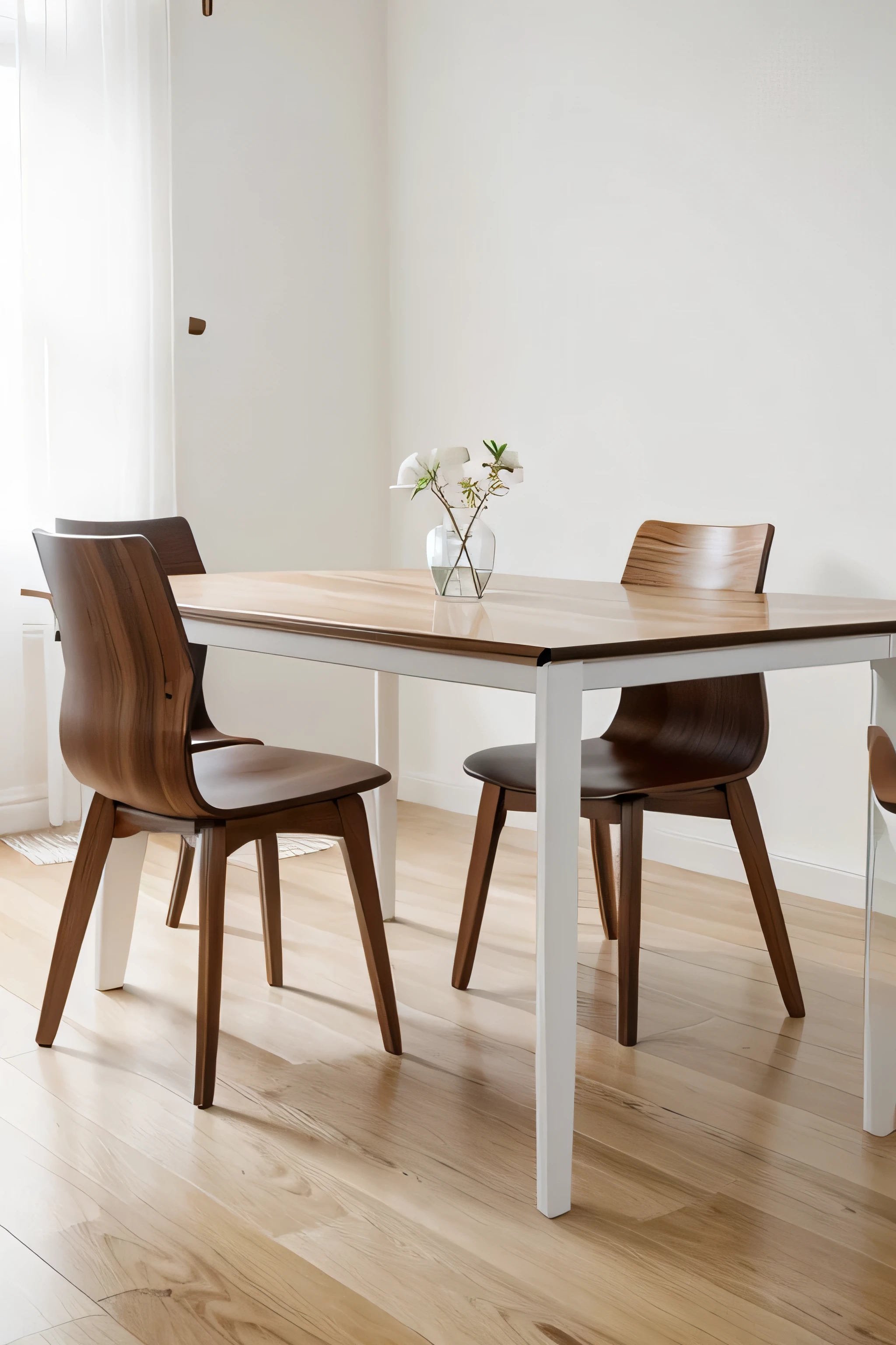 modern table design, nice wood dark, simple design, white background, {{professional photography}},{{masterpiece}}, clear focus, blurry background,
