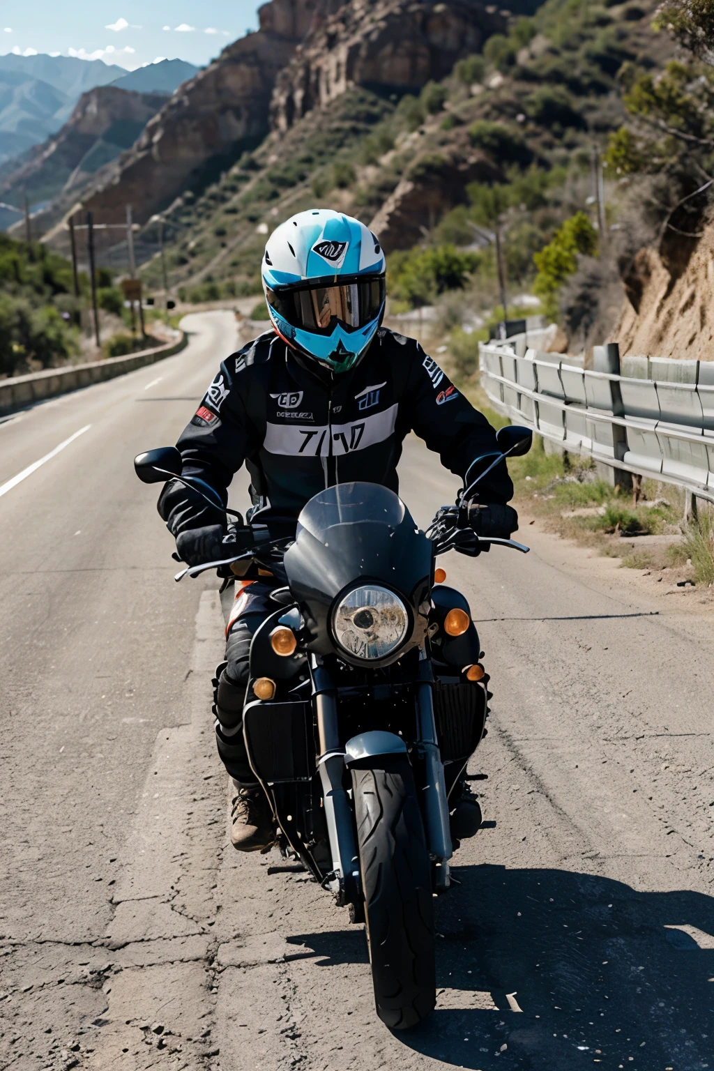 Un tablero de kilometraje de moto en 14.608 kilometers 
