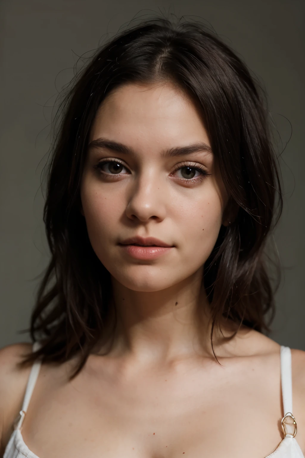 Portrait of a Girl with Dark Hair 