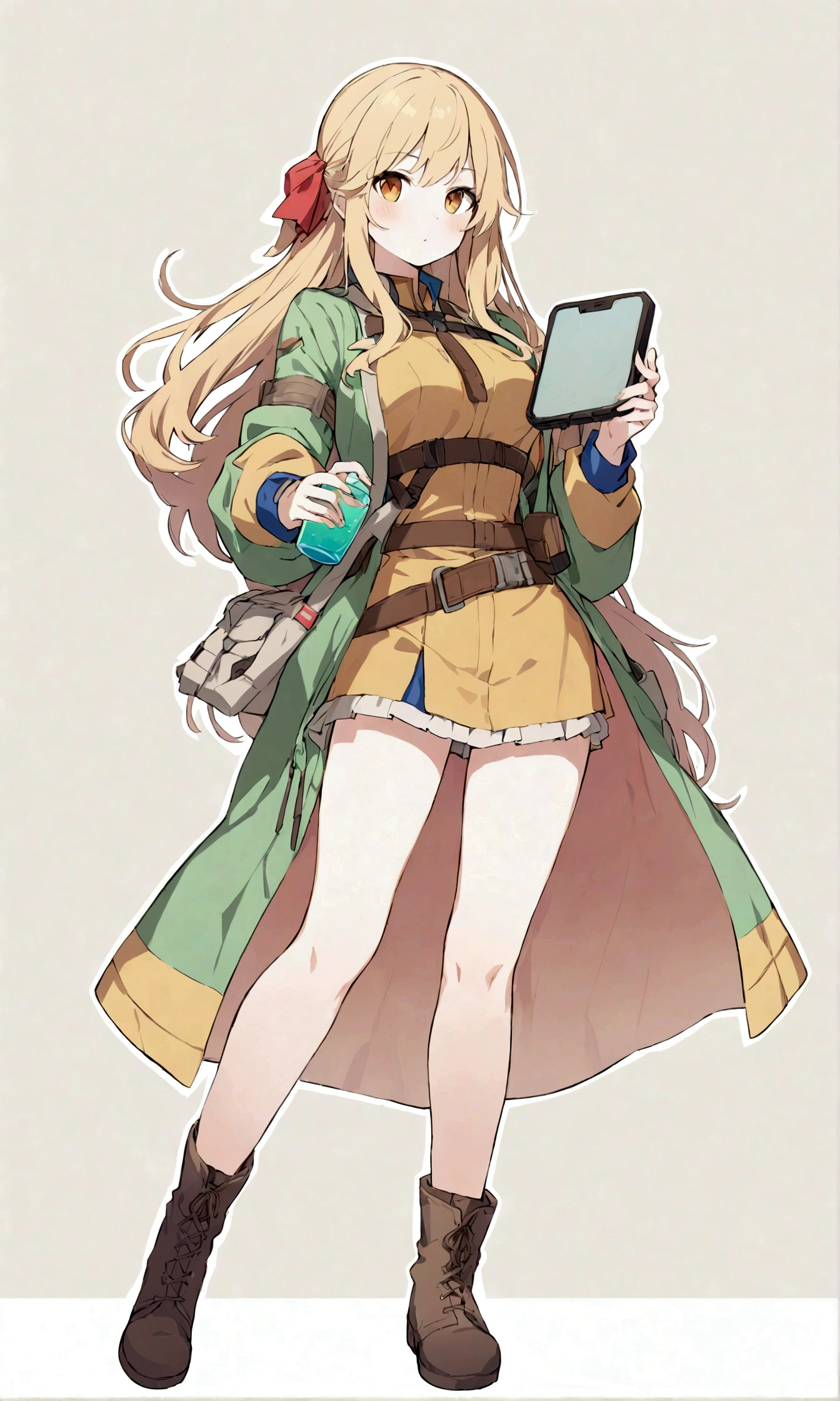 I need a sprite of a girl for conversation for a game on the theme of fallout