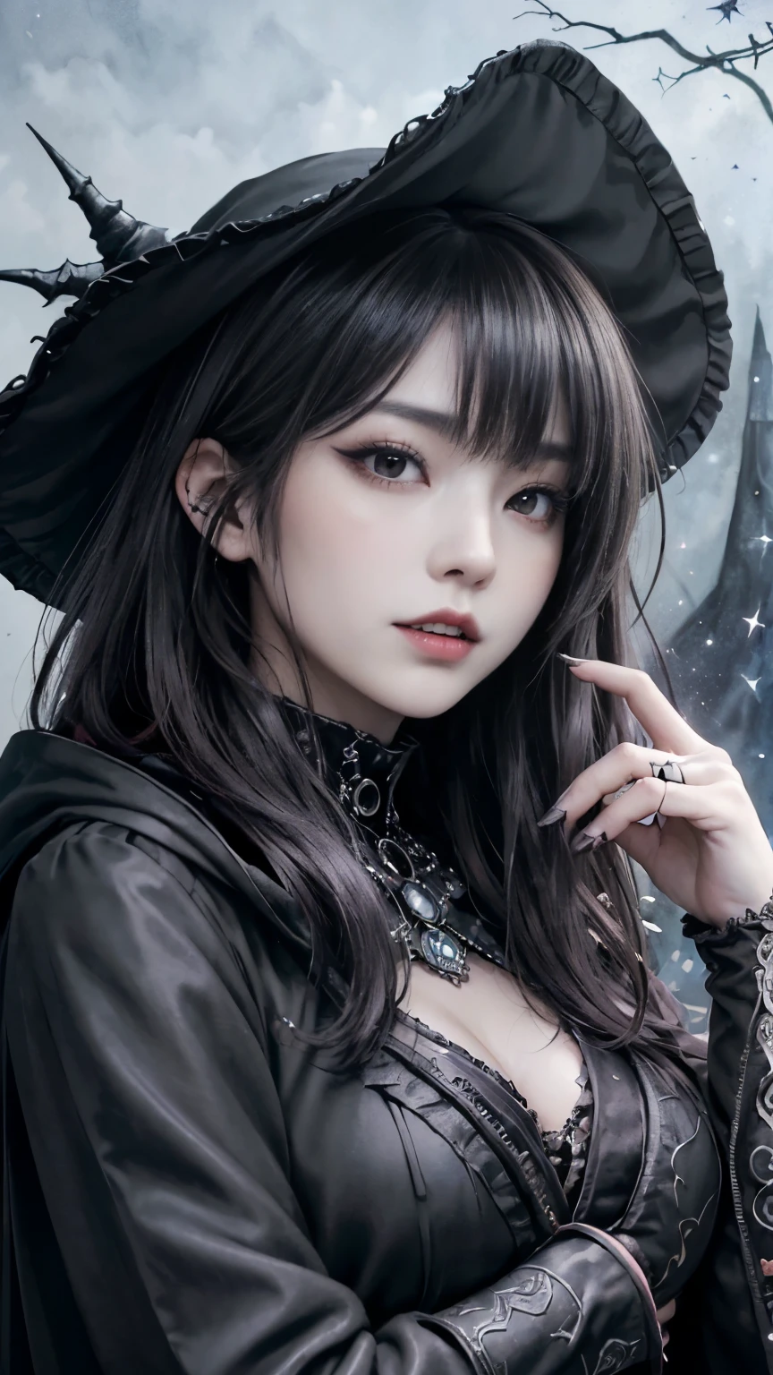 (highest quality,High resolution:1.2),(dark,Threatening:1.1),(Regrettably:1.1), (devilのテーマ:1.5),(dark horror theme:1.5),(Thriller:1.5),(Inspiration from Stephen King:1.5),(Dark fantasy:1.5), (Ink and watercolor:1.5), (black and white color:1.5), (Ominous Landscapes:1.5),(Countless stars fly away:1.5),(Ruined:1.5),(Ruined village:1.5),(1800s:1.5), (Ruined theme:1.5),(There's a lot of dust flying up there:1.5),(puddle:1.5),(Dirt roads:1.5),(Absurd:1.5),(wonderful:1.5),(highest quality:1.5),(masterpiece:1.5),full length,Qu美術z Lepidolite Woman in a Red Dress, (Powerful figures:1.1、Big Breasts、Glasses) 、 ((((Round Glasses)))),(((Big Breasts)))、,(((Twisted corners,Fiery crown:1.1 Nicola Samori,Wangechi Mutu))),prime color,Urban,Very detailed,masterpiece,Intricate details,Faded,eyes Very detailed, Eye for details,4K resolution,to be born, Nikon Z9,Scary Town,full length,evil ghost, Winnie the Pooh Rainbow,Intricate details,Very detailedな, Realistic,, 暗くてSpooky atmosphere, Spiritual Beings, Hauntingly beautiful, Ghostly figures, Swirling Mist, Supernatural existence, devilの本質, Shadowのような形, Spooky whispers, Ominous Aura, HeArt of a Goth Maiden, Very dark shade.Her Eyes, Like dazzling fur in a starless haze,A symphony of despair in their eyes.Her Mogul Snaps, Mysterious Cemetery,Think about it, The source of her sadness.Black hair swaying in the moonlight,She weaves despair into her dreams.oh, Her Soul, Shadow'Embrace,
Take me to space.At each step of the Kelhudelgoring, She summons darkness,Dance of the Void, (Beautiful vampire high-ranking wizard: 1.7), (2つのthick, length, Sharp vampire teeth protruding from lips: 1.7), (Wizard wearing black hat: 1.6), (An intricately decorated jet-black cloak: 1.6), (Delicately decorated cloak, although it is damaged: 1.5), Hypermaximalist, Breathtaking oil paintings, 超Realisticな, Ultra-realistic digital illustrations that mimic the style of oil paintings, アレックス・グレイのサイケデリックな先見の明のある芸術とHRギーガーのto be born体力学的テーマの美学をシームレスに融合. wonderful構成, (devil,Satan,Lucifer:1.1),(devilish:1.1),(Red eyes glow:1.6)、(Red glowing eyes,Sharp teeth:1.1),(Black wings,thick:1.1),(hellish landscape:1.1),(fire,sulfur:1.1),(Threatening atmosphere:1.1),(dark shadows,Threatening presence:1.1),(Unlucky Clouds,Stormy Skies:1.1),(dark,Spooky atmosphere:1.1),(Aura of misfortune,Evil energy:1.1),(dark aura,cigarette:1.1),(Extreme heat,Burning Flames:1.1),(Nightmare Visions:1.1),(Predicting the end:1.1),(Whispers of misfortune,devilish laughter:1.1),(Cry of pain,echoing screams:1.1),(Bad luck symbol,Ancient runes:1.1),(Mysterious Relic,dark 美術ifacts:1.1),(Infernal Ritual,Ritual sacrifice:1.1),(devilish minions,creatures of darkness:1.1),(Desolate wilderness:1.1),(University of the Soul,Suffering Soul:1.1),(Eternal Ruin,A hopeless existence:1.1), 廃棄メカの背景にShadow響を受けた. Art created by Craig Mullins, Necrostyle., Detailed Description, Futuristic sci-fi scene. Focus on SF concept art, Vivid colors and sharp focus.