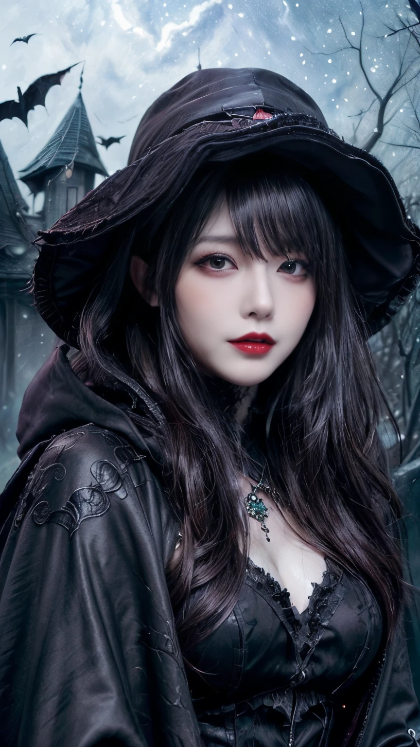 (highest quality,High resolution:1.2),(dark,Threatening:1.1),(Regrettably:1.1), (devilのテーマ:1.5),(dark horror theme:1.5),(Thriller:1.5),(Inspiration from Stephen King:1.5),(Dark fantasy:1.5), (Ink and watercolor:1.5), (black and white color:1.5), (Ominous Landscapes:1.5),(Countless stars fly away:1.5),(Ruined:1.5),(Ruined village:1.5),(1800s:1.5), (Ruined theme:1.5),(There's a lot of dust flying up there:1.5),(puddle:1.5),(Dirt roads:1.5),(Absurd:1.5),(wonderful:1.5),(highest quality:1.5),(masterpiece:1.5),full length,Qu美術z Lepidolite Woman in a Red Dress, (Powerful figures:1.1、Big Breasts、Glasses) 、 ((((Round Glasses)))),(((Big Breasts)))、,(((Twisted corners,Fiery crown:1.1 Nicola Samori,Wangechi Mutu))),prime color,Urban,Very detailed,masterpiece,Intricate details,Faded,eyes Very detailed, Eye for details,4K resolution,to be born, Nikon Z9,Scary Town,full length,evil ghost, Winnie the Pooh Rainbow,Intricate details,Very detailedな, Realistic,, 暗くてSpooky atmosphere, Spiritual Beings, Hauntingly beautiful, Ghostly figures, Swirling Mist, Supernatural existence, devilの本質, Shadowのような形, Spooky whispers, Ominous Aura, HeArt of a Goth Maiden, Very dark shade.Her Eyes, Like dazzling fur in a starless haze,A symphony of despair in their eyes.Her Mogul Snaps, Mysterious Cemetery,Think about it, The source of her sadness.Black hair swaying in the moonlight,She weaves despair into her dreams.oh, Her Soul, Shadow'Embrace,
Take me to space.At each step of the Kelhudelgoring, She summons darkness,Dance of the Void, (Beautiful vampire high-ranking wizard: 1.7), (2つのthick, length, Sharp vampire teeth protruding from lips: 1.7), (Wizard wearing black hat: 1.6), (An intricately decorated jet-black cloak: 1.6), (Delicately decorated cloak, although it is damaged: 1.5), Hypermaximalist, Breathtaking oil paintings, 超Realisticな, Ultra-realistic digital illustrations that mimic the style of oil paintings, アレックス・グレイのサイケデリックな先見の明のある芸術とHRギーガーのto be born体力学的テーマの美学をシームレスに融合. wonderful構成, (devil,Satan,Lucifer:1.1),(devilish:1.1),(Red eyes glow:1.6)、(Red glowing eyes,Sharp teeth:1.1),(Black wings,thick:1.1),(hellish landscape:1.1),(fire,sulfur:1.1),(Threatening atmosphere:1.1),(dark shadows,Threatening presence:1.1),(Unlucky Clouds,Stormy Skies:1.1),(dark,Spooky atmosphere:1.1),(Aura of misfortune,Evil energy:1.1),(dark aura,cigarette:1.1),(Extreme heat,Burning Flames:1.1),(Nightmare Visions:1.1),(Predicting the end:1.1),(Whispers of misfortune,devilish laughter:1.1),(Cry of pain,echoing screams:1.1),(Bad luck symbol,Ancient runes:1.1),(Mysterious Relic,dark 美術ifacts:1.1),(Infernal Ritual,Ritual sacrifice:1.1),(devilish minions,creatures of darkness:1.1),(Desolate wilderness:1.1),(University of the Soul,Suffering Soul:1.1),(Eternal Ruin,A hopeless existence:1.1), 廃棄メカの背景にShadow響を受けた. Art created by Craig Mullins, Necrostyle., Detailed Description, Futuristic sci-fi scene. Focus on SF concept art, Vivid colors and sharp focus.