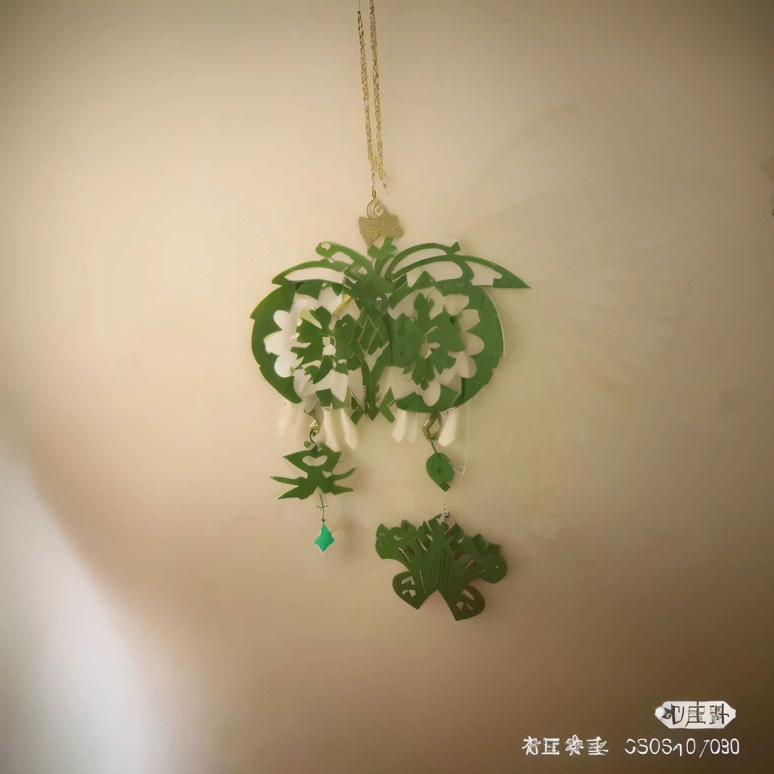 Decorations Paper Cutting, , Butterfly silhouette wind chime, Gorgeous decoration, Paper decoration,butterfly earrings