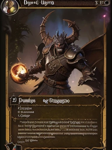 Dynamic photography, Front view of the image, (Crie cartas de RPG ,(guerreiros esqueletos)(, (Create dragon warrior RPG cards), (Crie cartas de RPG magos de capuz) , (Crie cartas de RPG duendes), ( Create Dark Creatures RPG Cards) , (Create mystical creature RPG cards ).