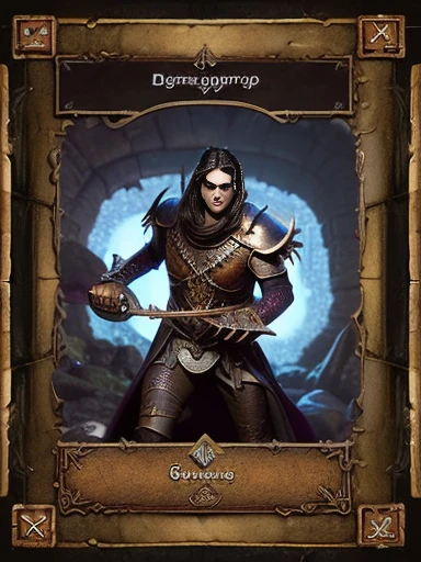 Dynamic photography, Front view of the image, (Crie cartas de RPG ,((guerreiros esqueletos)), (Crie cartas de RPG magos caveira esqueletos de capuz) , (Crie cartas de RPG duendes), ( Create Dark Creatures RPG Cards) , (Create mystical creature RPG cards ).
