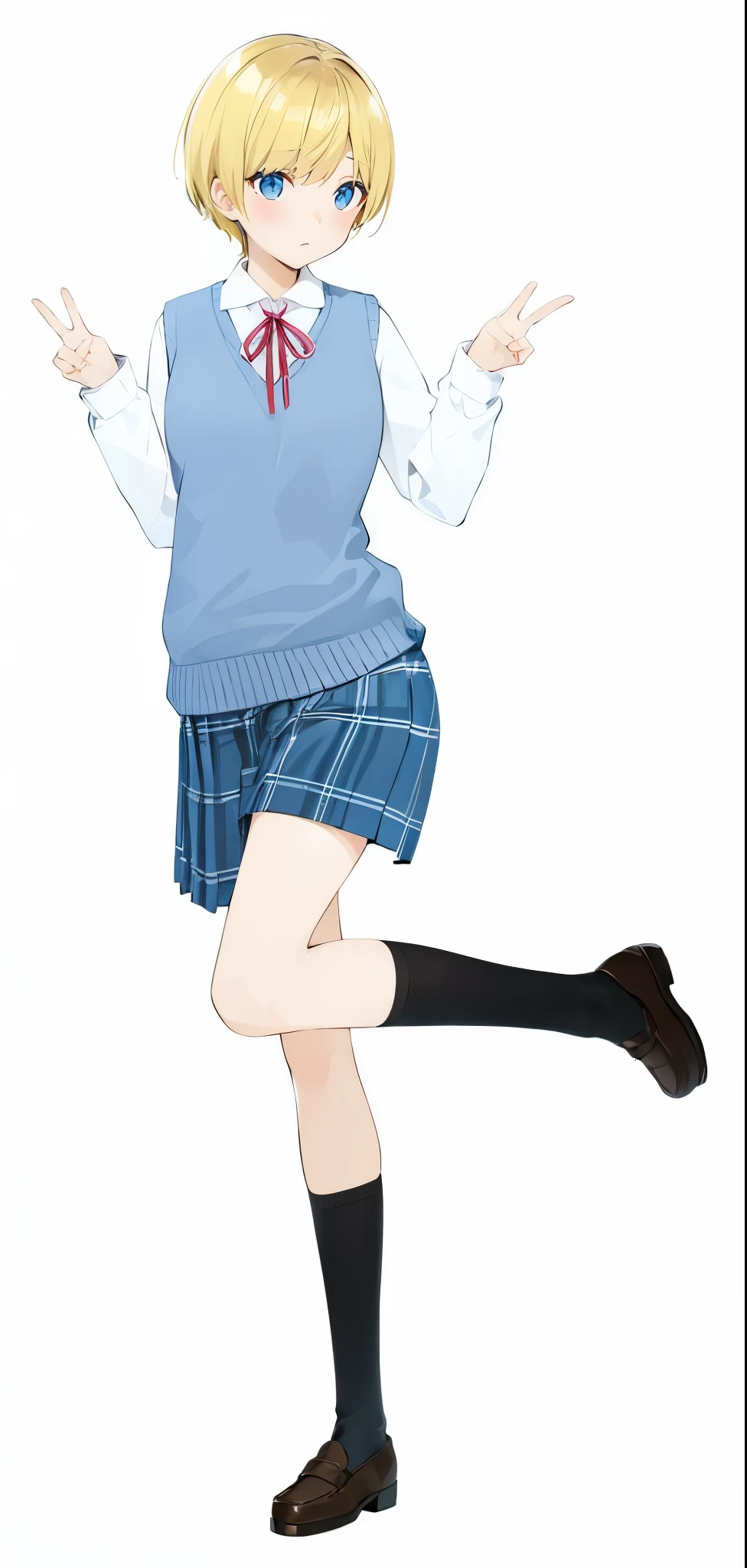 highest quality、Anime painting、Clarify the lines、Wrinkles in clothes、Skin shading、loafers