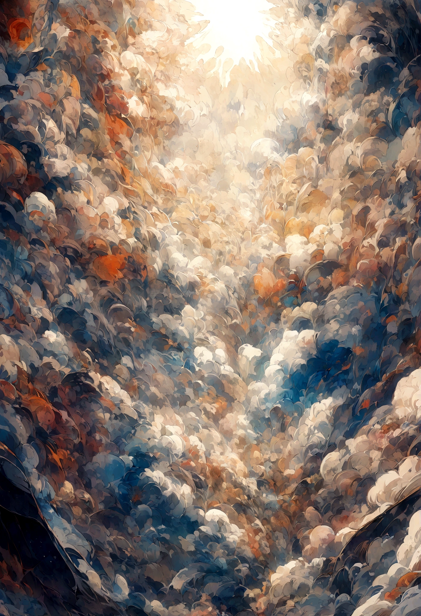 fundo abstrato, heaven