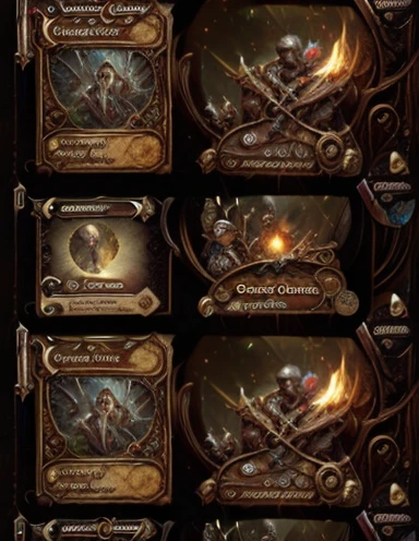 Dynamic photography, Front view of the image, (Crie cartas de RPG ,((guerreiros esqueletos)), (Crie cartas de RPG magos de capuz) , (Crie cartas de RPG duendes), ( Create Dark Creatures RPG Cards) , (Create mystical creature RPG cards ).