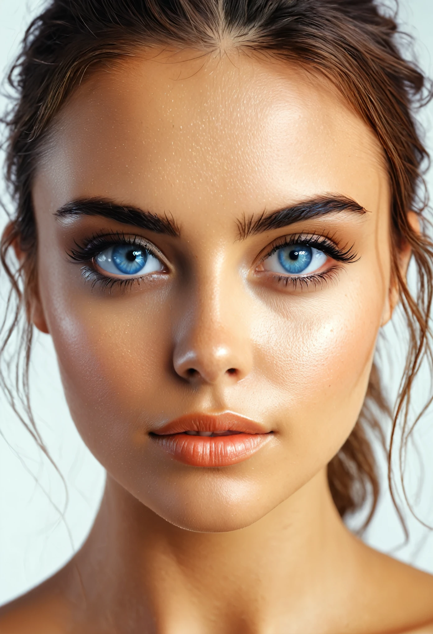(1 chica:1.3), Solo, (((Very cara detallada)))), ((Ojos y rostro muy detallados.)))), hermosos detalles ojos, Partes del cuerpo__, arte oficial, fondo de pantalla unificado 8k, Super detailed, Hermoso and Hermoso, Hermoso, obra maestra, mejor calidad, original, obra maestra, super fine photo, mejor calidad, super high resolution, realismo realista, luz de sol, Retrato de cuerpo entero, belleza extraordinaria, dynamic pose, cara delicada, ojos vibrantes, (desde el frente), cara detallada, cabello anaranjado, ojos azules detallados, fondo ocupado complejo detallado, desordenado, gorgeous, blanco lechoso, piel muy detallada, detalles de piel realistas, visible pores, Enfoque claro, volumetric fog, 8k UHD, DSLR, Alta calidad, film grain, Piel blanca, photographic realism, lomography