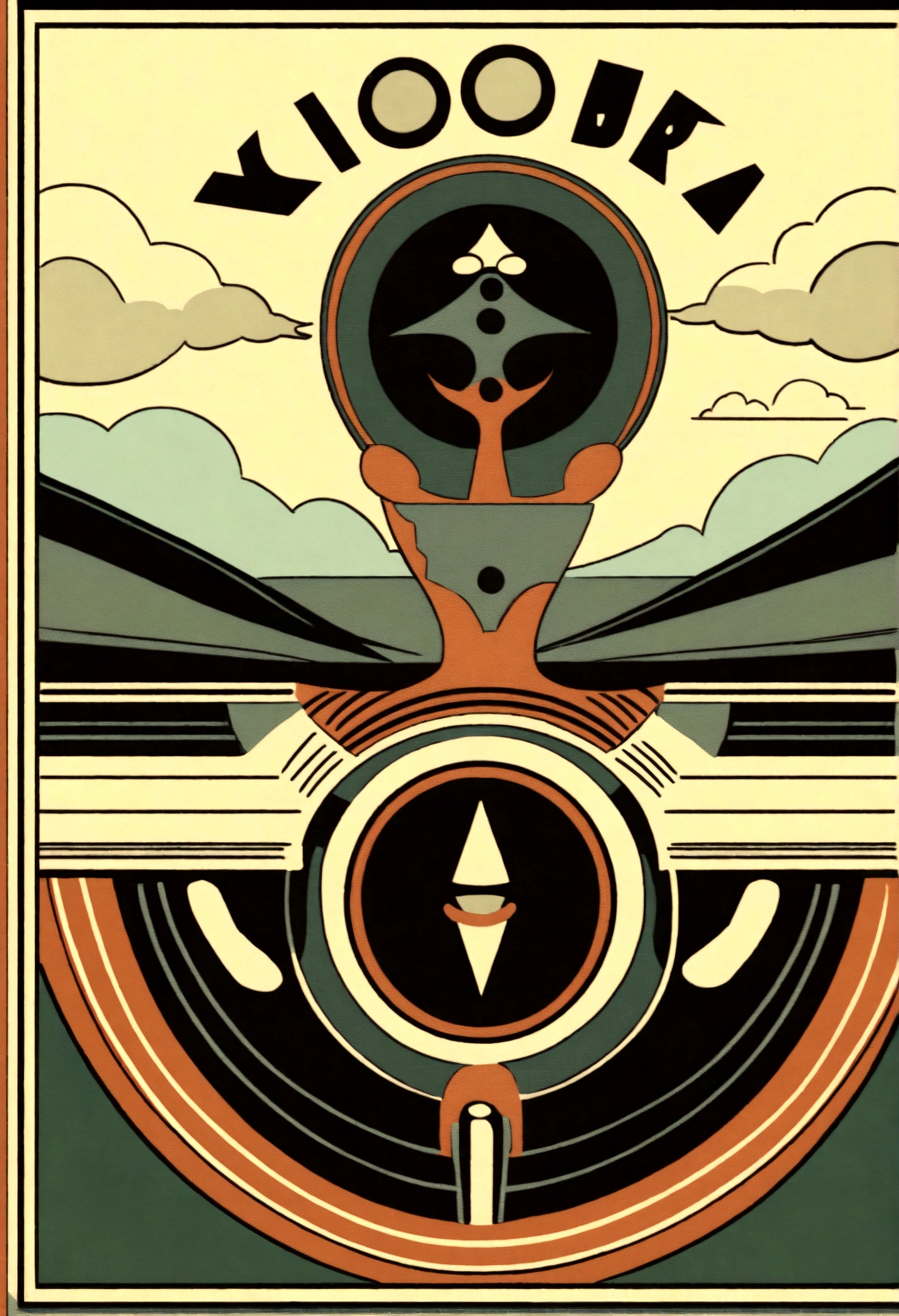Art Deco style exotic science fiction novel posters are the main focus,(SF novel:1.5)