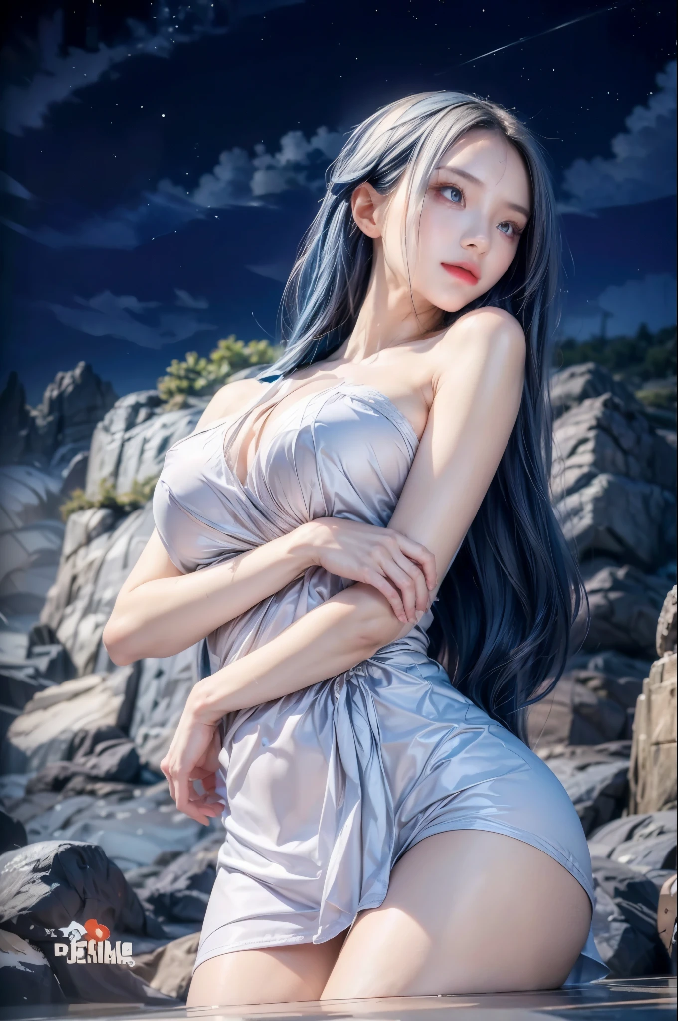 realistic, 1gril, per HD, 12k, wearing Allstars shoes, slim body, rather big body, six pack body, big round breasts, no clothes, beautiful breasts, looking at the camera, sitting on the sofa, long black hair, facial details, detailed person, body details, clothing details, hair details, body details, body details, breast details, vagina details, clothes, eye details, sweat details, water details, pose (knees bent and legs wide apart) whole body
