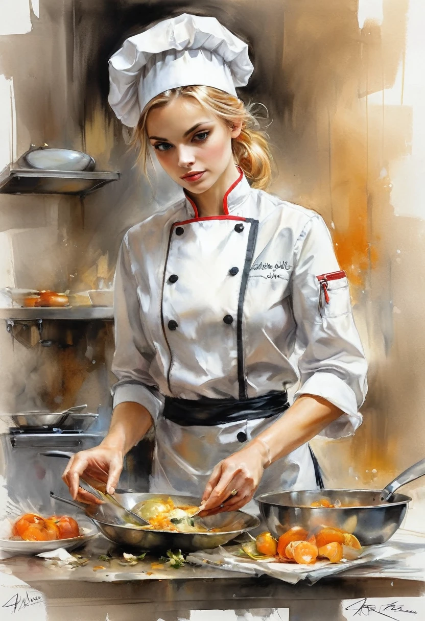 dessin au trait animé, par Anna Razumovskaya, esquisser, Best quality, chef-d'artwork, very aesthetic, composition parfaite, Intricate details, ultra-detailed, b&Dans
