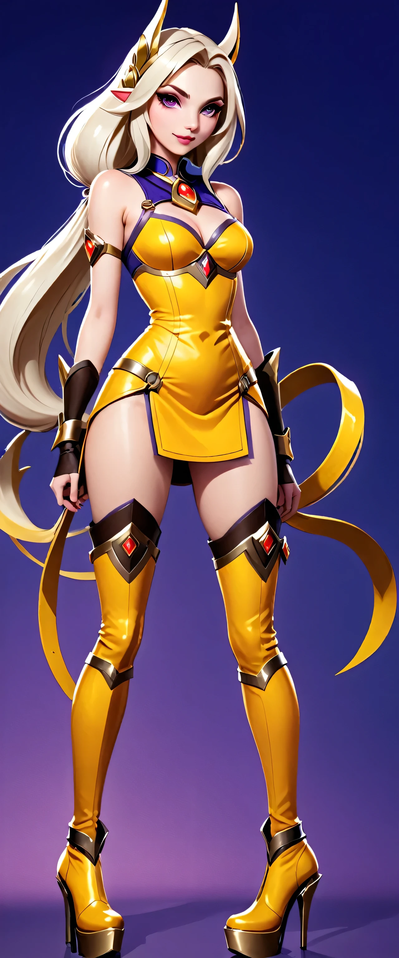 Soraka, bondage,  BDSM, high heel boots , Best quality, masterpiece, league of legends