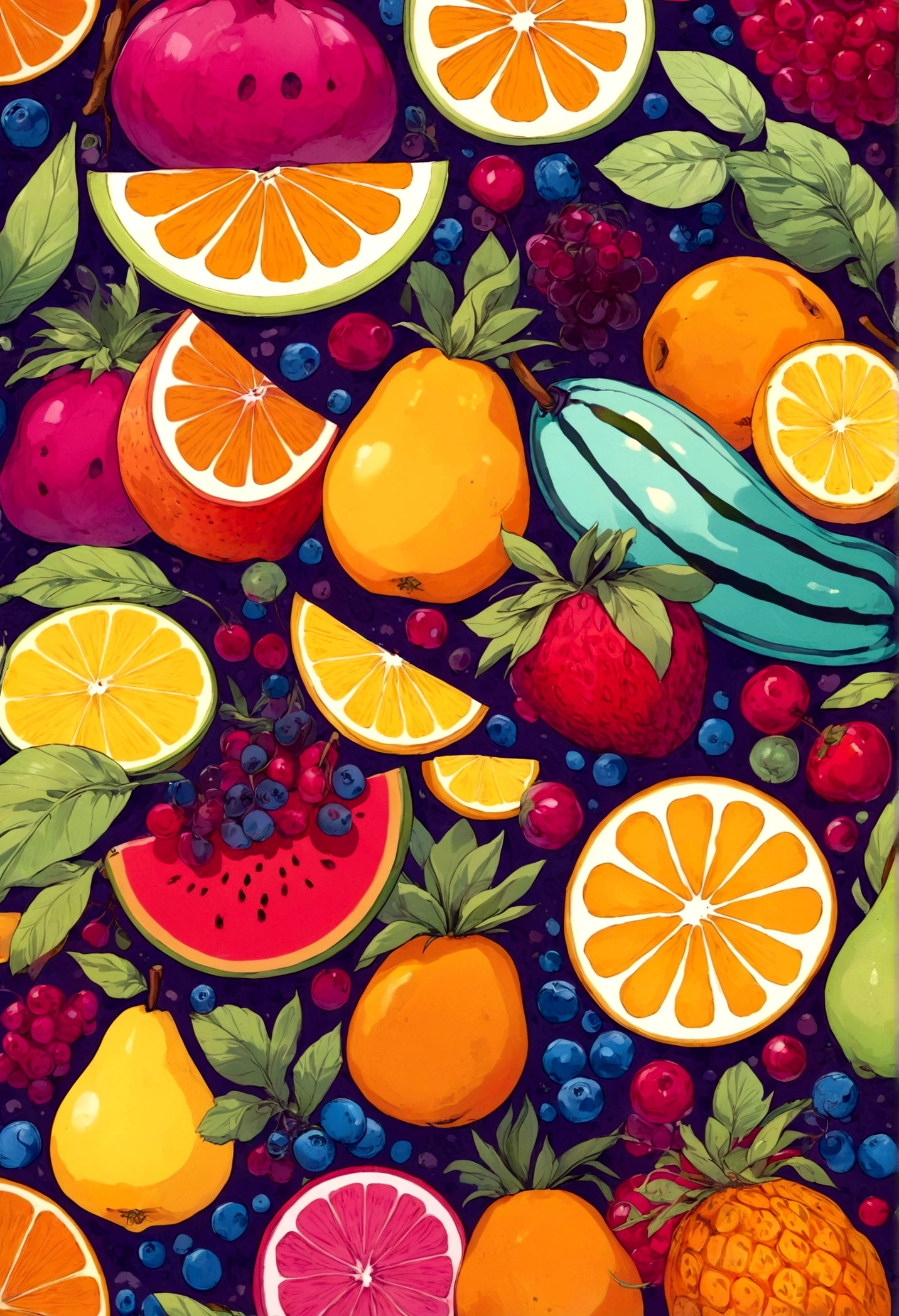 fruit patern