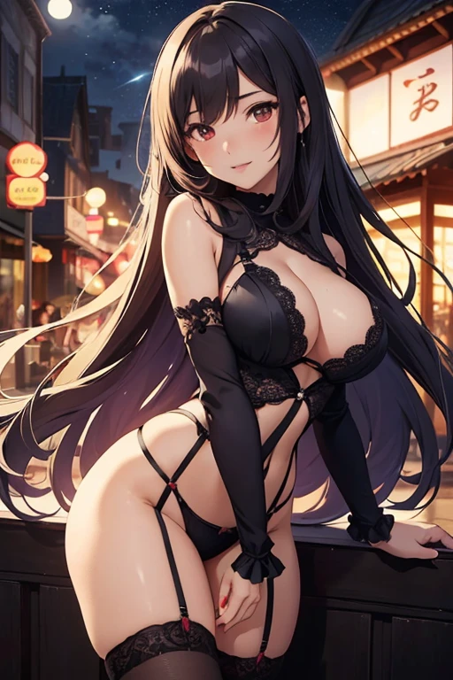 In the Stillness of the Night, a Solo Young Girl Permutes in an Adult Anime Style
A age sister, alone and clad in alluring lingerie, adorned with stockings that cling to her every curve, strides through the quiet night within an adult anime sell. The fiery atmosphere vibrantly surrounds her with hues of deep crimson and velvety black, awakening an erotic aura. The cool breeze trails across her derriere, revealing a delightful bustle and pronouncing her enticing curves with purpose. Her thick thighs glisten under the moonlit night, shimmering with every step, exhibiting a seductive allure.