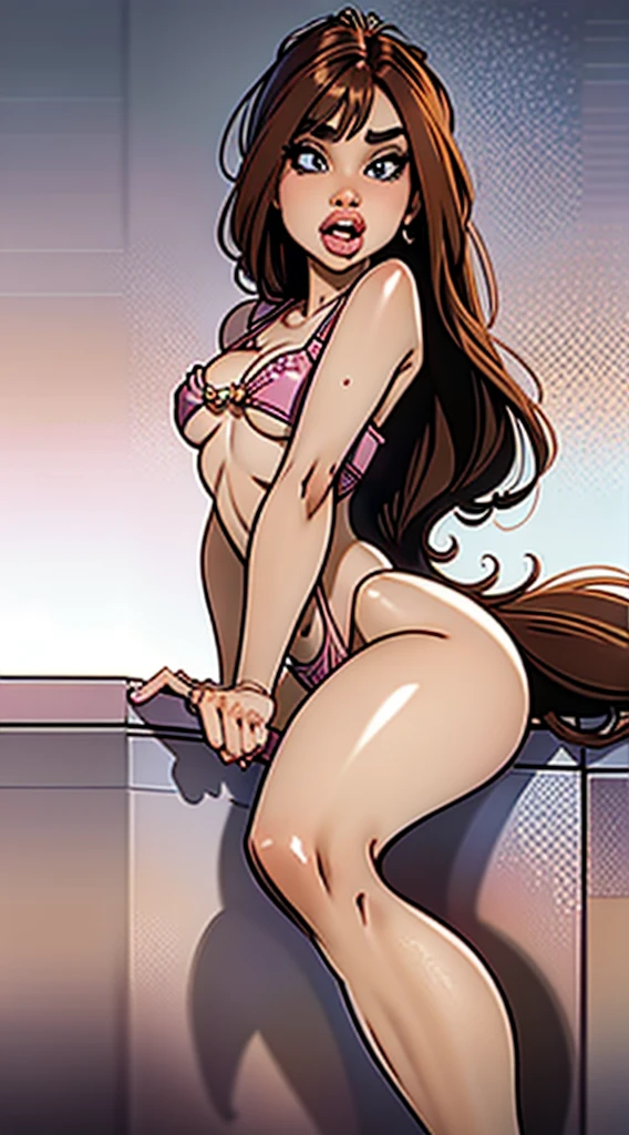 ((Gender male)), ((body female)),20 years old,Huge breasts, solo,Sexually revealing, ((pink glossy lips)), (((one small penis, from the front))), long flowing ((Brown)) hair,((sitting on a horse)), Bare genitalia, walking on the Street ,Bigchest,Wet straight hair,Sweat profusely,drenched all over the body, From the front side, hair straight,(((masterpiece))),(Very detailed CG unity 8K wallpaper),best qualtiy,(Eye focus, sface focus, Character focus, close-up face:1.2), (Dutch angle, cowboy lens:1.3), (Guido Daniel's hand:1.4), flat bangs, colorful refraction)))), BREAK BREAK BREAK, (PureErosFace_V1:0.4), (ulzzang-6500:0.6),detailed background,beatiful detailed eyes,Bright pupils,(Very fine and beautiful),(Beautiful and detailed eye description),ultra - detailed,tmasterpiece,)),facing at camera,A high resolution,ultra - detailed),Beautiful legs and buttocks,Very long hair,legs are open,Emotive expressions,Open-mouthed,Chest sagging,nakeness, Bulge,Expose the genitals,revealing breasts,Camel toes,with no underpants,extremely large bosom,Extremely colorful,Most detailed,fully body photo,The face is well lit