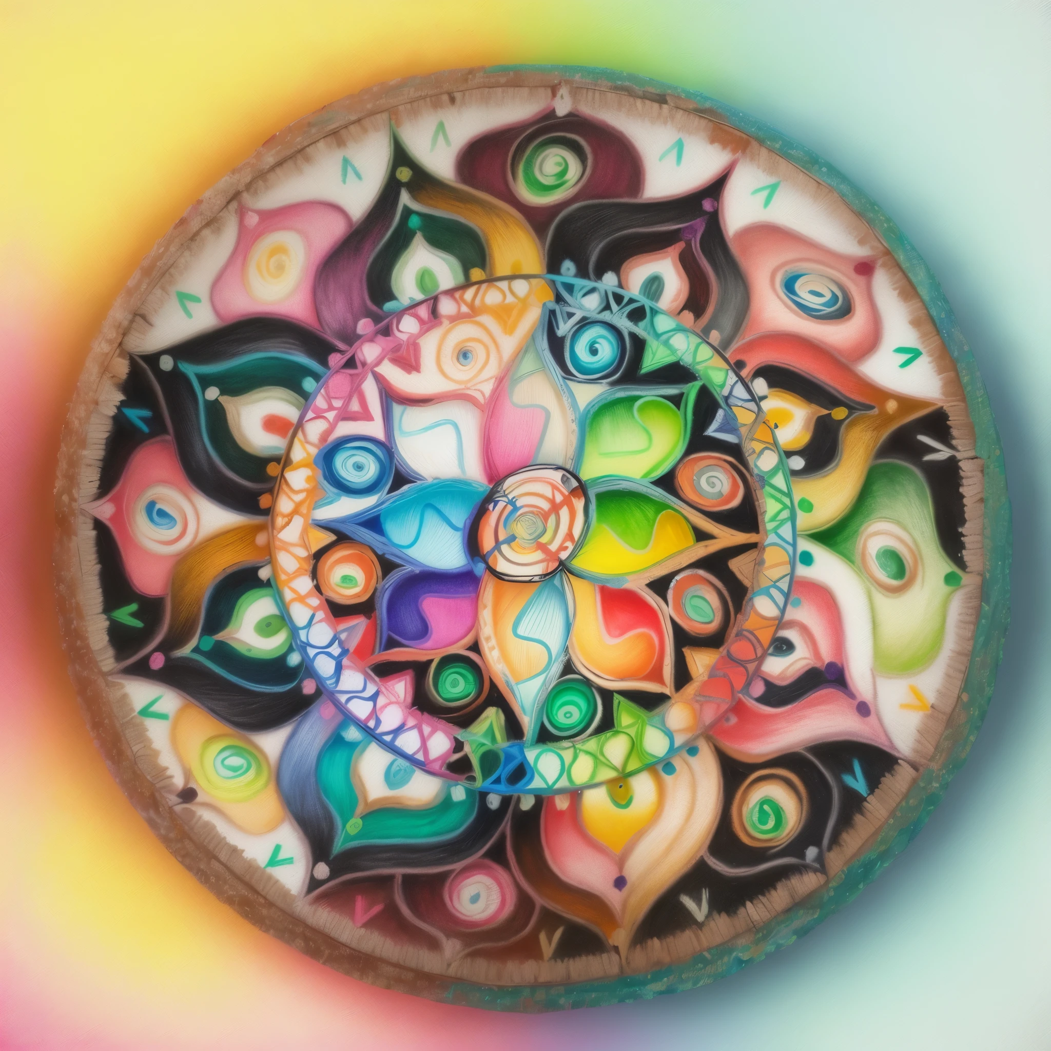 um close de um desenho de desenho circular com redemoinhos, escrito com cores finas no branco, desenho colorido, mandala, desenho colorido, mandalas, uma linda mandala budista, mandala colorida, full desenho colorido, arte mandala, lotus mandala, arte de linha colorida, colored pencils on paper, desenho com tinta colorida, desenho colorido, detailed color pencil, psychedelic coloring