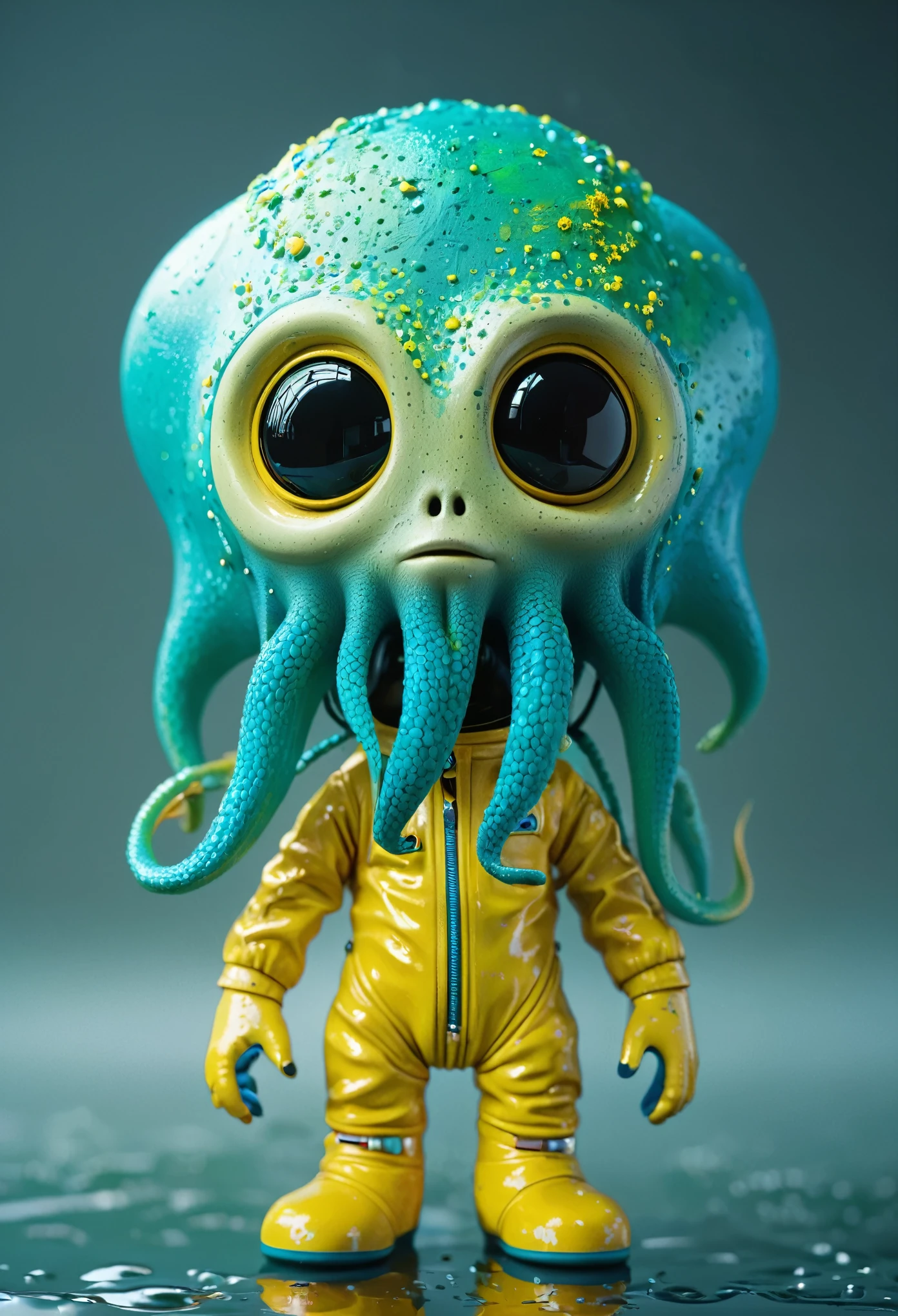 8K, ARTISTIC photogrAphy, best quAlity, mAsterpiece: 1.2), A (potrAit:1.2) Don Bluth Style ASTRONAUT Cthulhu yellow Toon Doll, full body RAW candid cinema, cyan hair, 16mm, color graded portra 400 film, remarkable color, ultra realistic, sad admosphere, dark lighting, oppressive atmosphere, depressive colors, kodak portra 400, photograph,r, Natural Light, Pinhead lighgts, blur reflection, Brush Strokes, Smooth, abstract, Splatter, Oil On Canvas, rainbow colors, fractal isometrics details bioluminescens : a stunning realistic photograph of wet bone structure, 3d render, octane render, intricately detailed, titanium decorative headdress, cinematic, trending on artstation | Isometric | Centered