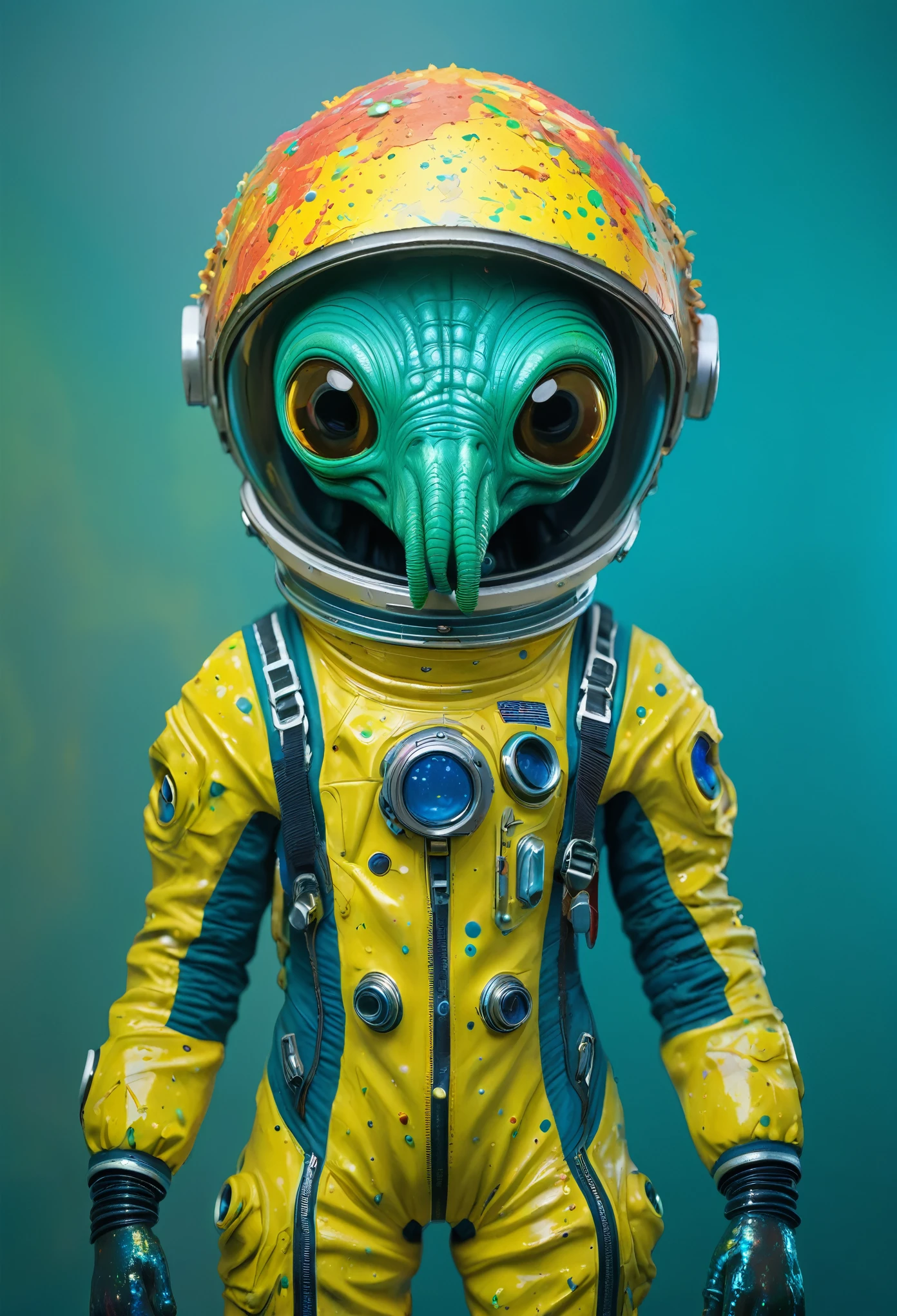 8K, ARTISTIC photogrAphy, best quAlity, mAsterpiece: 1.2), A (potrAit:1.2) Don Bluth Style ASTRONAUT Cthulhu yellow Toon Doll, full body RAW candid cinema, cyan hair, 16mm, color graded portra 400 film, remarkable color, ultra realistic, sad admosphere, dark lighting, oppressive atmosphere, depressive colors, kodak portra 400, photograph,r, Natural Light, Pinhead lighgts, blur reflection, Brush Strokes, Smooth, abstract, Splatter, Oil On Canvas, rainbow colors, fractal isometrics details bioluminescens : a stunning realistic photograph of wet bone structure, 3d render, octane render, intricately detailed, titanium decorative headdress, cinematic, trending on artstation | Isometric | Centered
