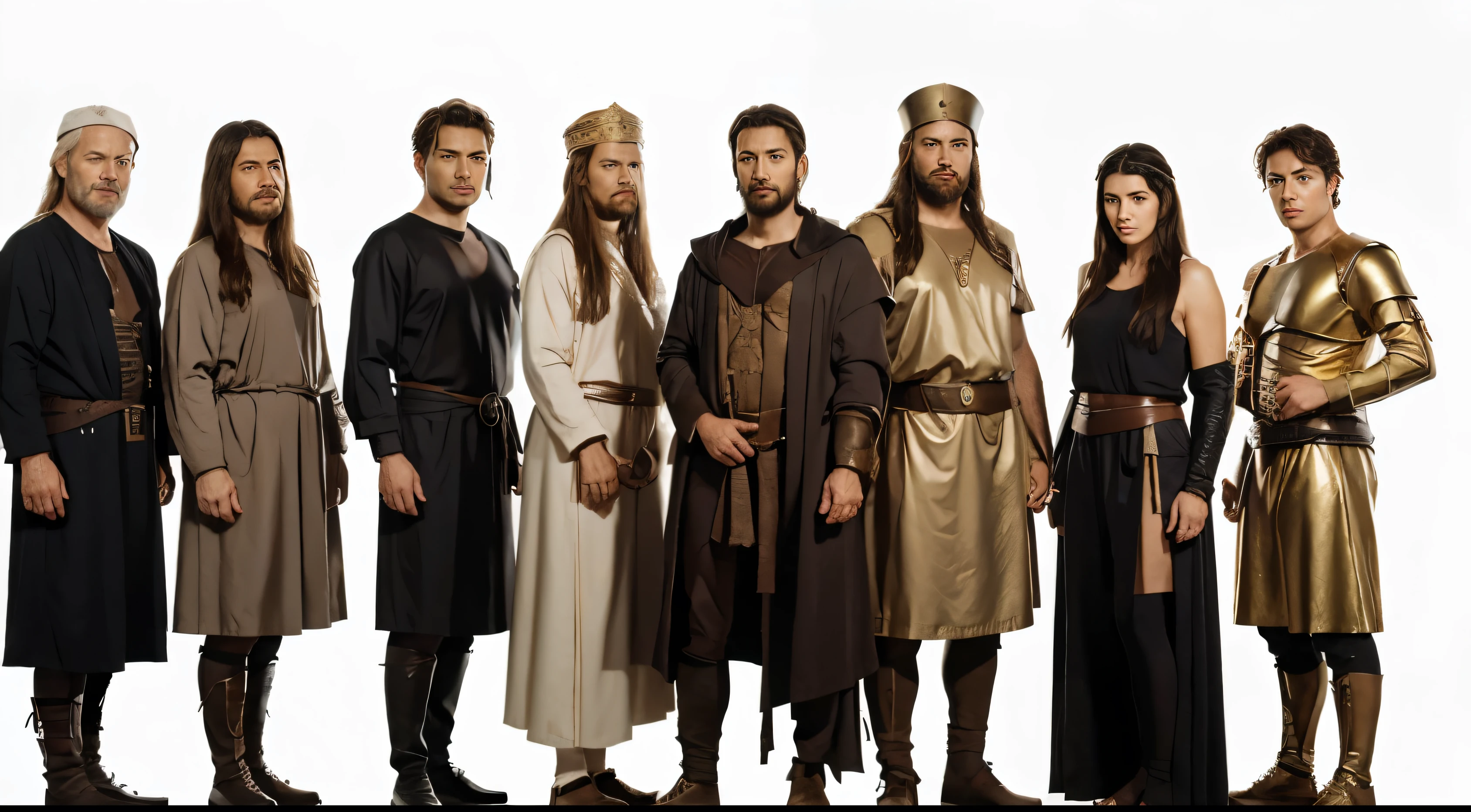 all the biblical characters in one photo with the perfect faces