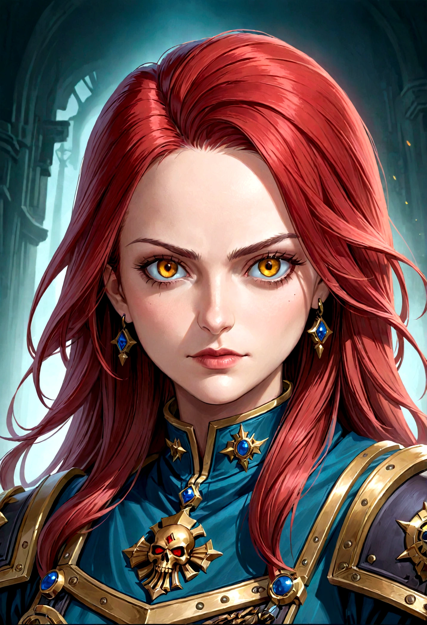 warhammer 40k rogue trader character portrait