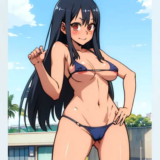 Nagatoro hot  sexy, mostrando el culo