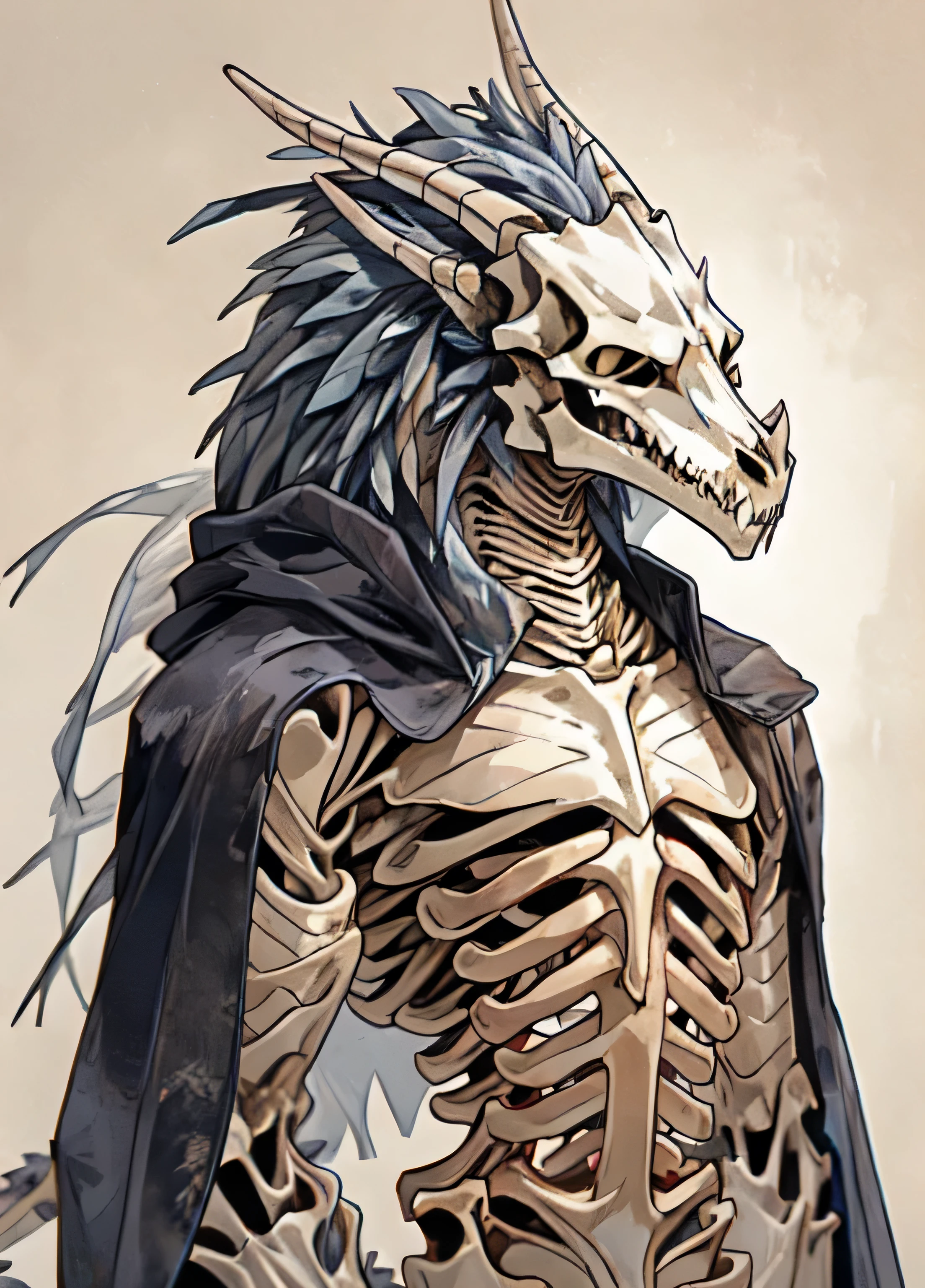 skeleton dragonborn