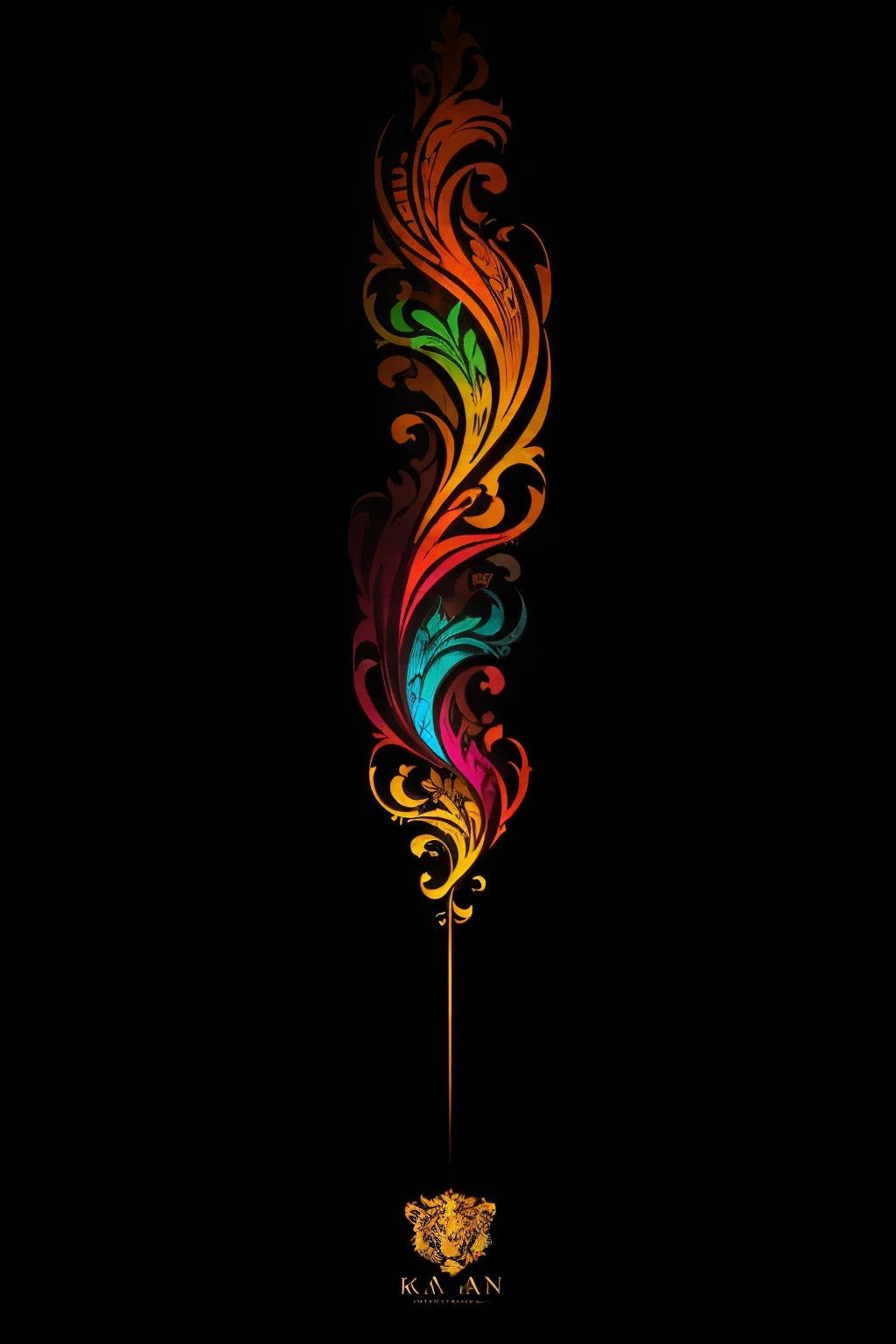 High-Definition, 16:9 Image: A Majestic Lion Sips from a Vibrant River, adorned with my Logo @mara.kan200 in Multiple Colors.
The lion, a symbol of power and royalty, is depicted with a regal demeanor as it quenches its thirst, creating an awe-inspiring sight. The river, teeming with life and energy, is a symphony of colors, reflecting the vibrant world around it. My logo, tastefully integrated, adds a pop of color, making it stand out while maintaining the harmony of the scene. The colors used are not just ordinary, but a blend of