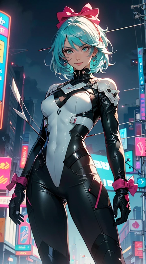 man:1.5,1 man,archer man,(((1man))),((man with aqua hair)),

(((1male,man:1.5,handsome man,male,male gender:1.5,male focus))),macho man,

((aqua messy hair,aqua hair,short hair,colored inner hair)),(((lustrous skin:1.5,tanned skin,bright skin: 1.5,skin tanned,shiny skin,very shiny skin,shiny body,illuminated skin))),(((aqua_eyes:1.2))),intricate eyes,beautiful detailed eyes,symmetrical eyes,((man chest)),handsome face,((muscular)),(((detailed face))),

confident attitude,nsfw,

cyberpunk agent, standing, ((holding a bow:1.5,futuristic bow and arrow holder:1.5)), cyberpunk citizen in oversize techwear,((bulge in pants)),((cyberpunk archer outfit)),((wet clothes,intricate outfit,intricate clothes)),

(dynamic pose:1.0),solo focus,((evil smile,evil look)),(centered,scale to fit dimensions,Rule of thirds),

cyberpunk city by the ocean at night, with bright neon signs and dark stormy clouds and puddles, scenery:1.25,

highres, sharp focus, (ultra detailed, extremely detailed), (photorealistic artwork:1.37),(extremely detailed CG unity 8k wallpaper),((synthwave background theme)),(((vibrant colors))),(intricate background),(masterpiece),(best quality),